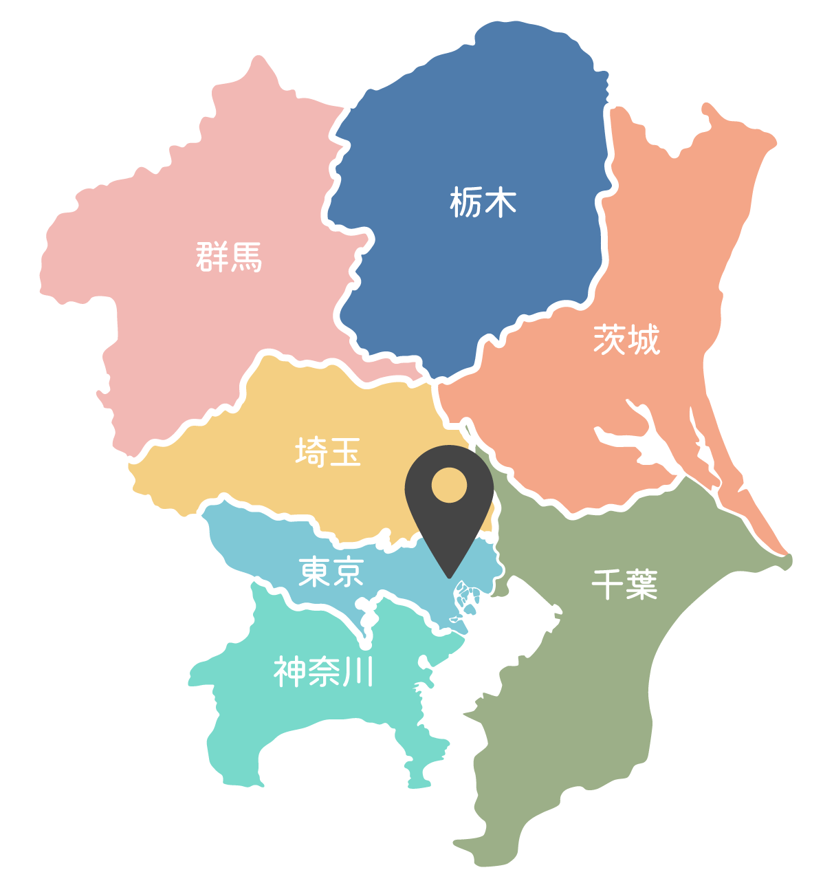 対応可能エリアマップ